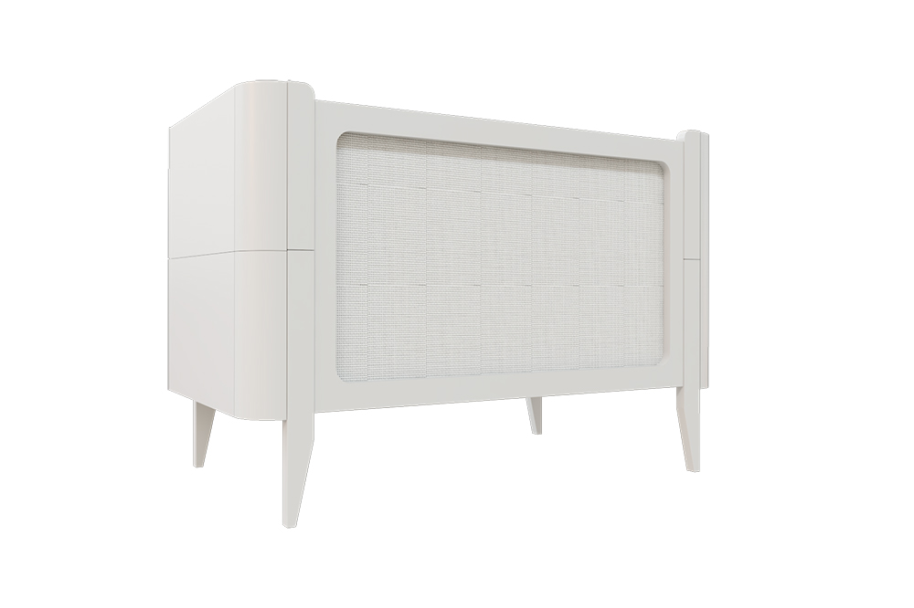 Berço Bo Palha - Branco-Branco