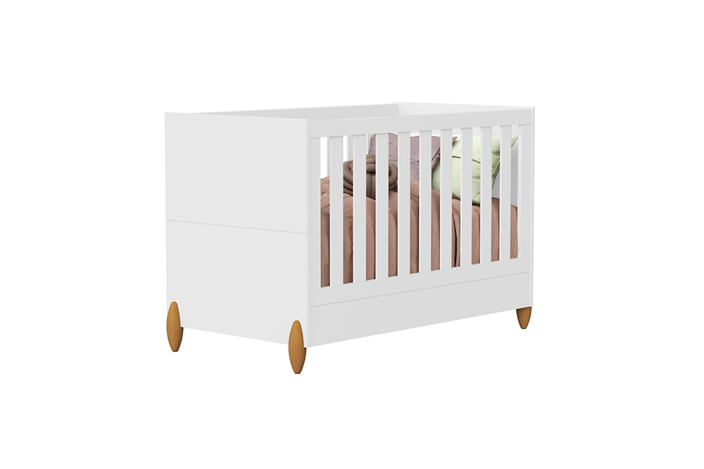 Berço Jade MDF Branco