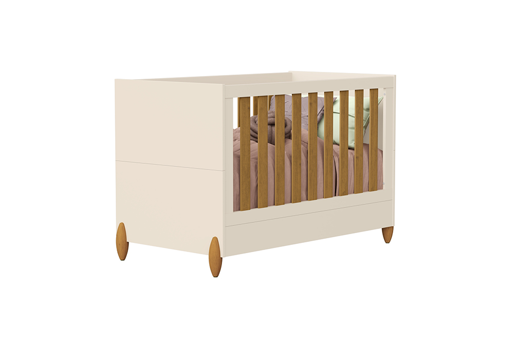 Berço Jade MDF OffWhite-Cinamomo