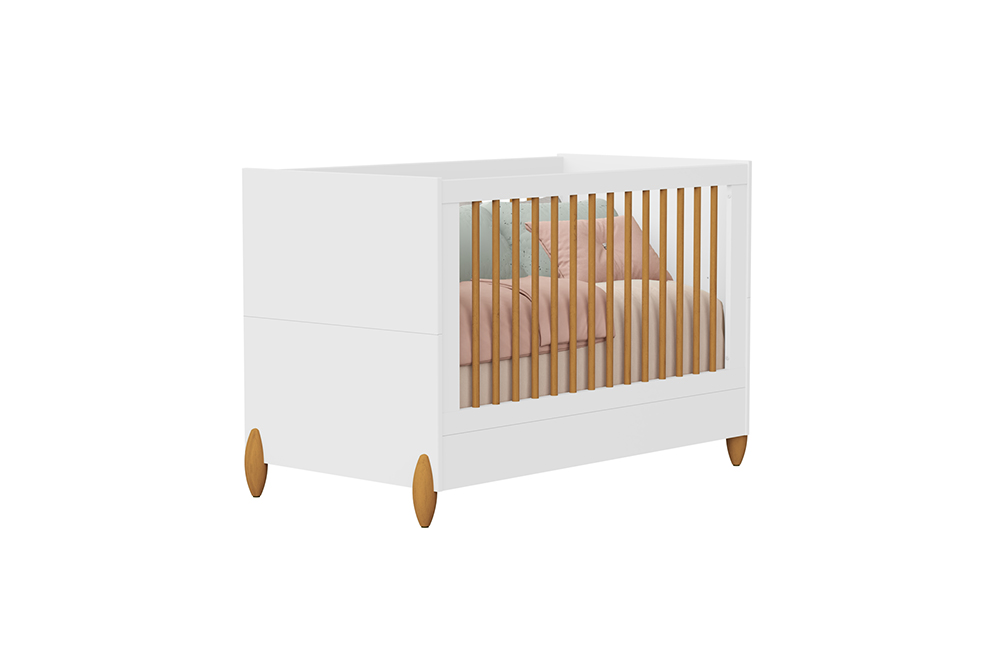 Berço Jade Wood Branco